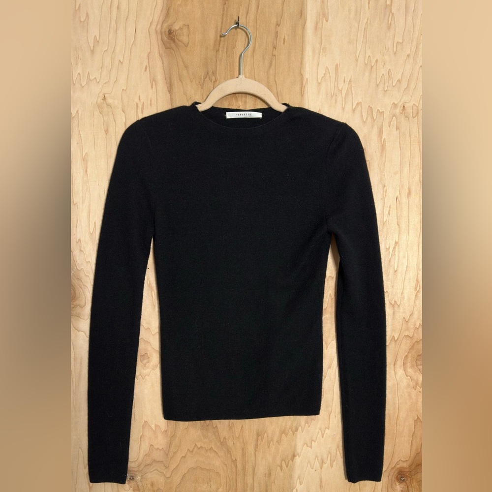 Black Wool Sweater